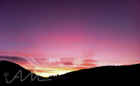 sunrise - snowmass village, colorado © audrey michelle 2013